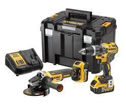 DEWALT - Set 2 Machines avec visseuses perceuse à percussion - DCK2080P2T-QW
