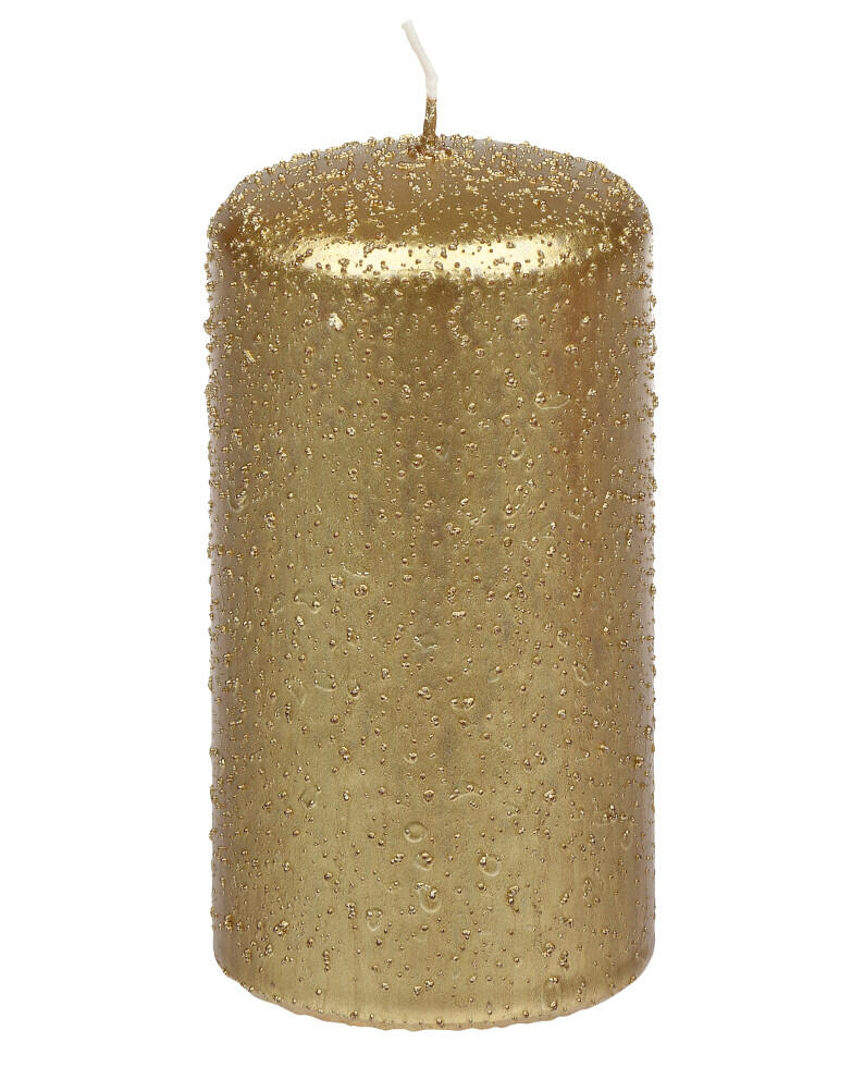 Steinhart pillar candle Yara Ø 5.7 x 11 cm gold