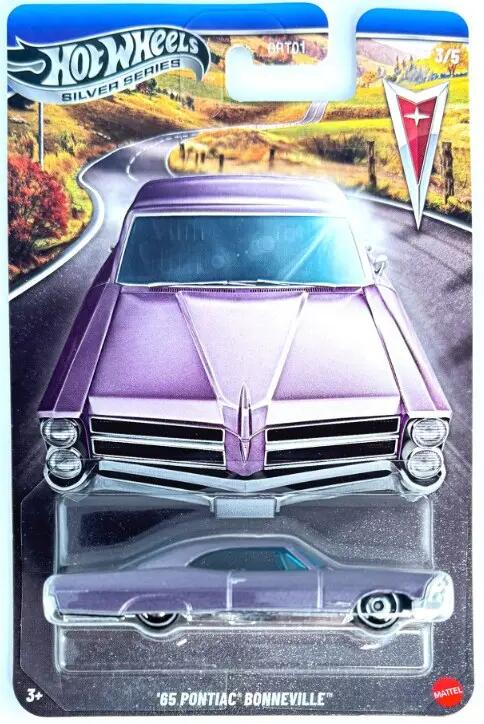 Hot Wheels - Silver Series - #GRT01 JKY12 - '86 Pontiac Bonneville - 1/64