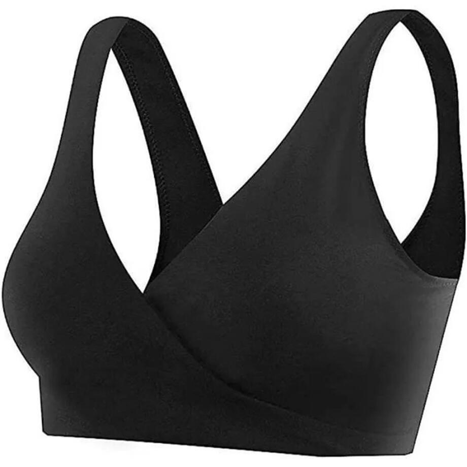 Soutien-gorge de nuit, taille S, noir