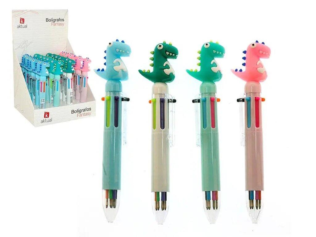 Aktual / Dekora Import S.A - DINOSAUR GEL PEN 6 COLORS