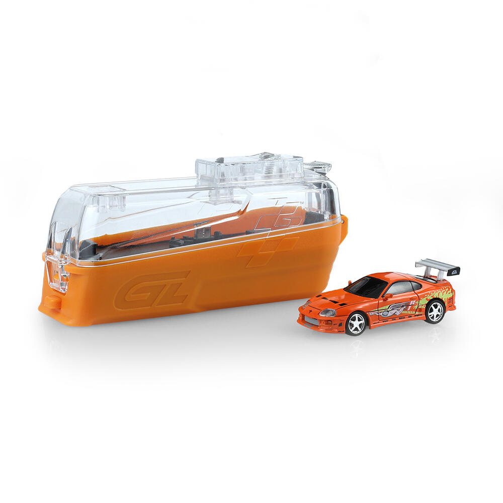 [Pre-Order Only] Greenlight - 1994 Brian's Toyota Supra MK4 - The Fast & The Furious - Car & Case Set - GL Motion - RC Car - #GLM-INT-712002 - 1/64