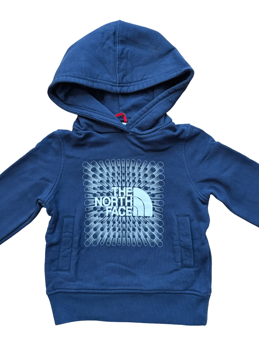 The North Face Navy-Logo-Hoodie (Jugend XS)