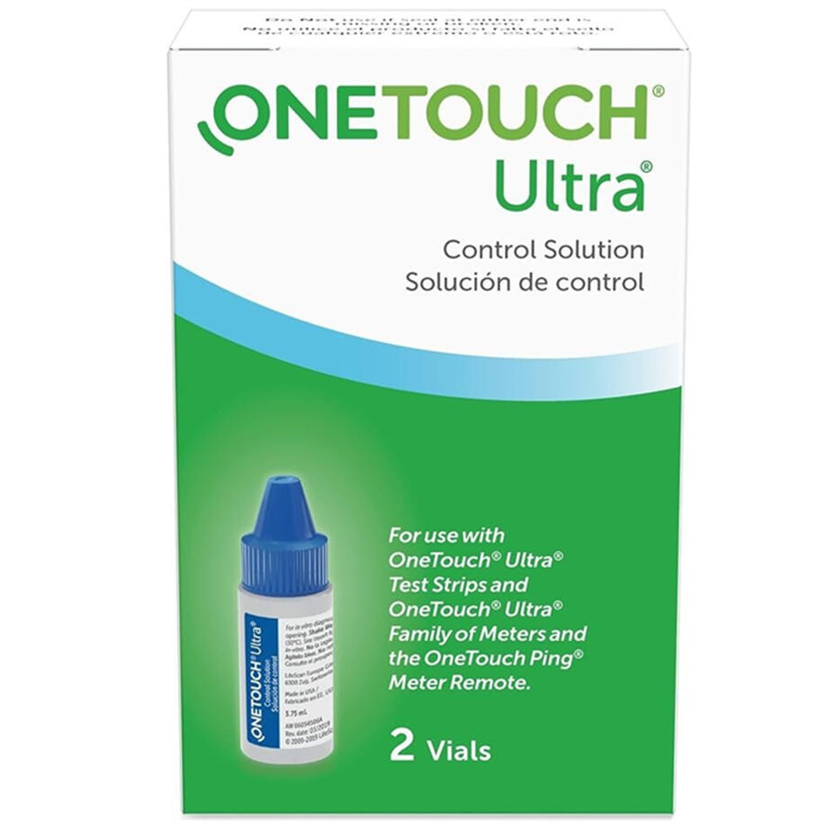 One Touch Verio Solution de controle  2 flacons de 3.8 ml