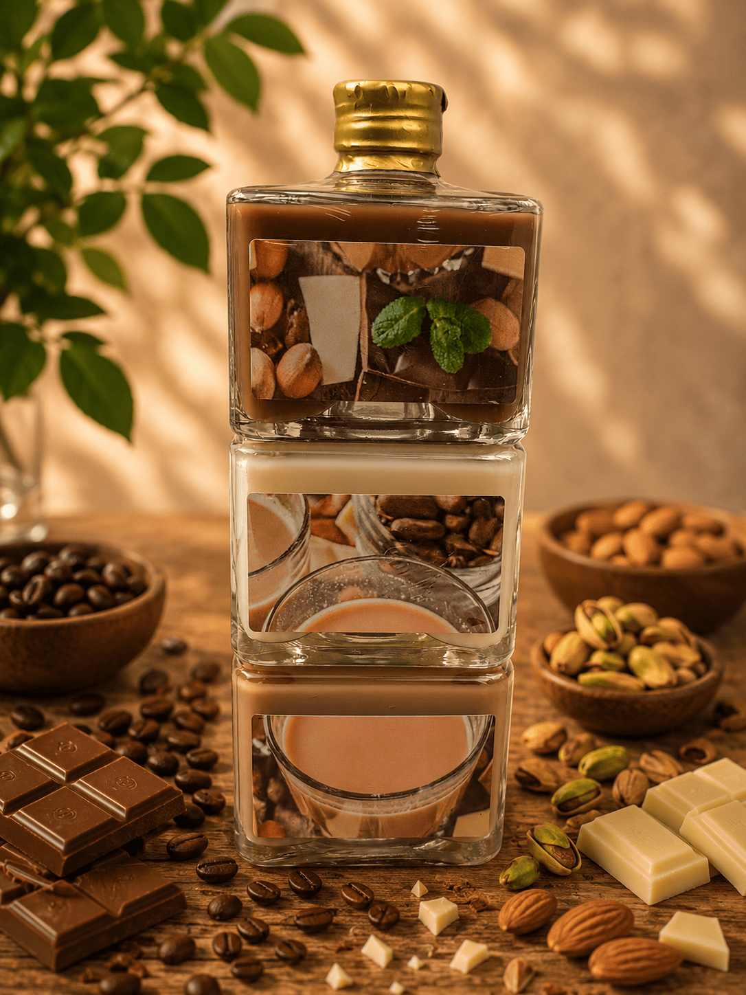 Tripple carré Sahnelikör Mix 3 x 200ml