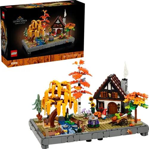 LEGO® Icons 11372 Jardin automnal de maison de campagne