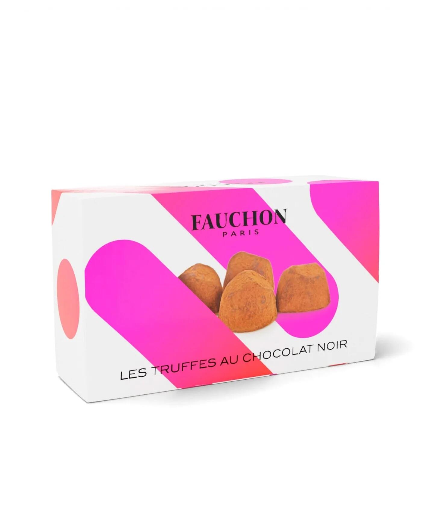 Dark chocolate truffles