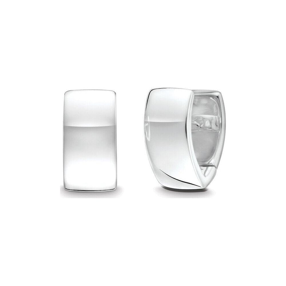 Quinn Silber créoles à charnière 036 5120