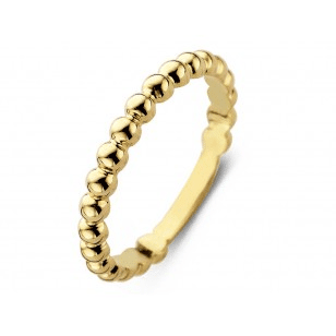 # Ring body in 18k yellow gold balls