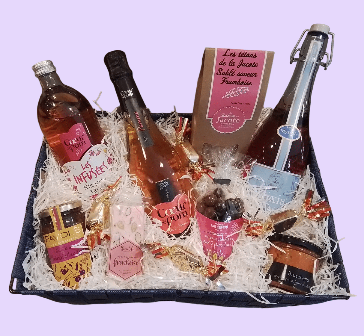 Non-Alcoholic Sweets Gift Basket