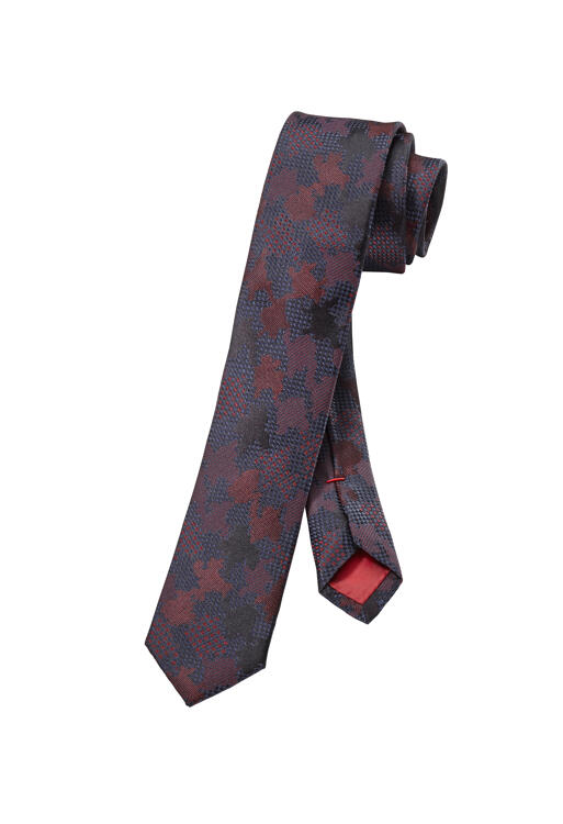 (38) Regular 7,5cm N Necktie | Olymp - - red/blue Letzshop