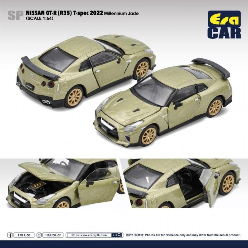 Era Car - #NS21GTR95 - Nissan GT-R (R35) T-Spec 2022 - Millenium Jade - 1/64