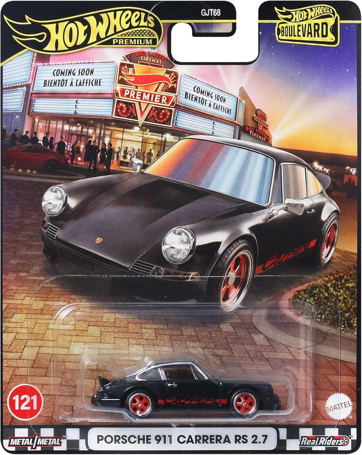 Hot Wheels Premium - #GJT68 JBL19 - Porsche 911 Carrera RS 2.7 - Boulevard #121 - 1/64
