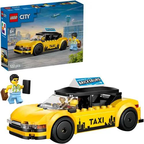 LEGO® City 60487 Taxi jaune
