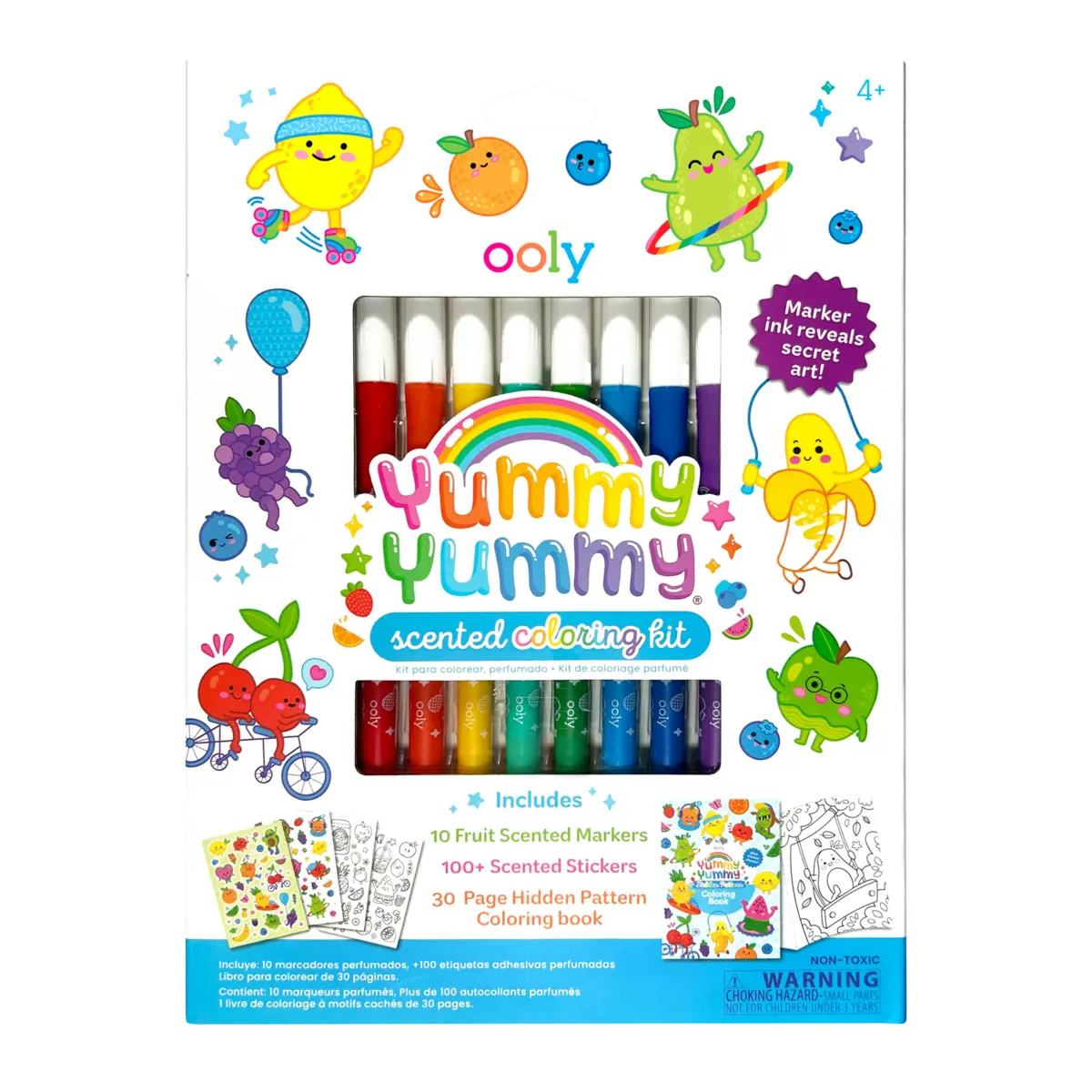 Yummy Yummy Kit de coloriage parfumé