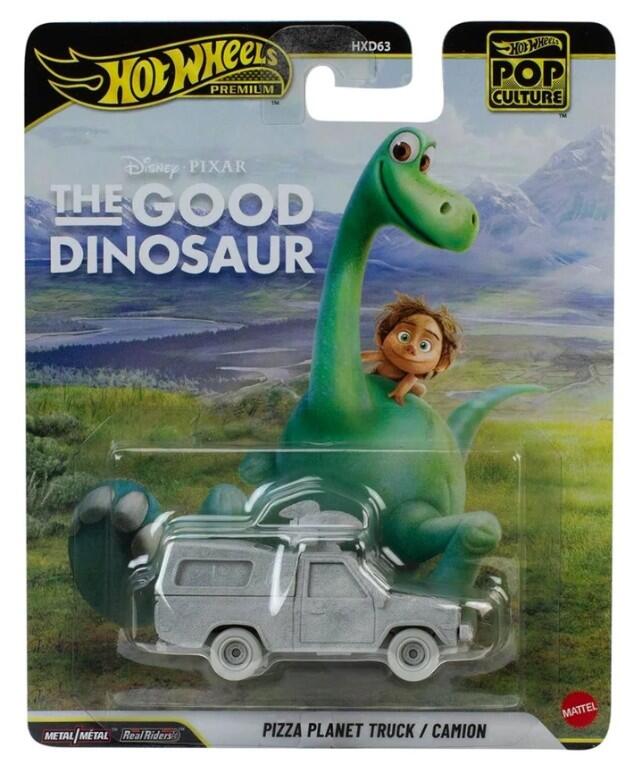 Hot Wheels - #HXD63 JHW96 - Pizza Planet Truck - The Good Dinosaur - Hot Wheels Premium - Pop Culture (1/64)