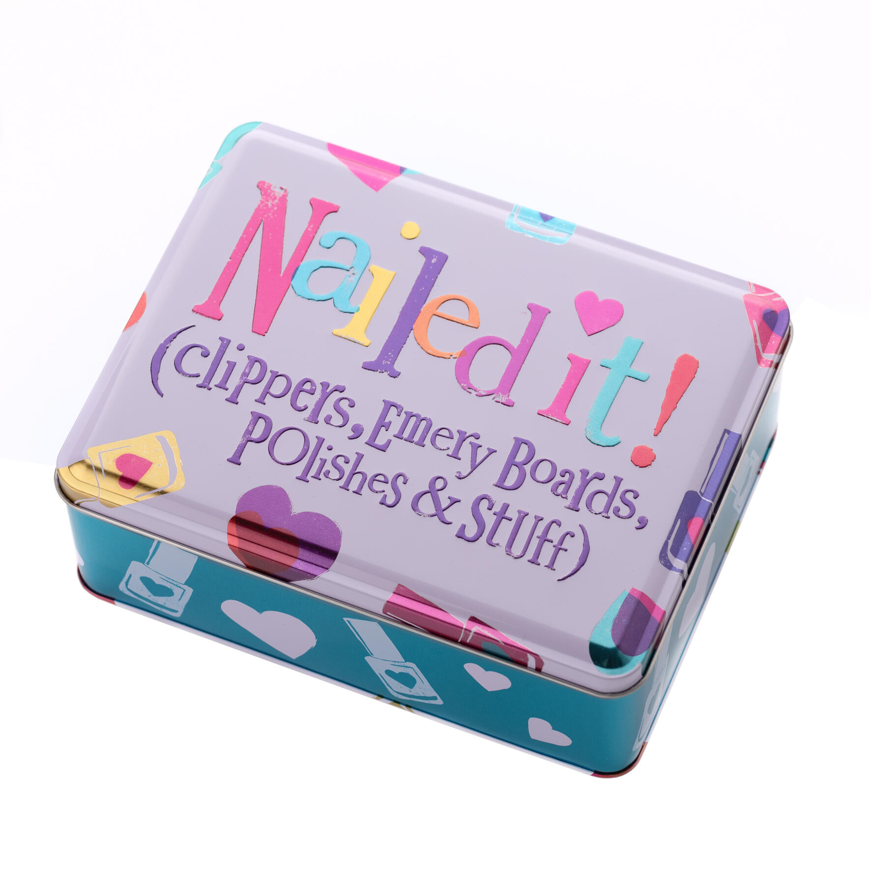 The Bright Side Nail Accessories Storage Tin 