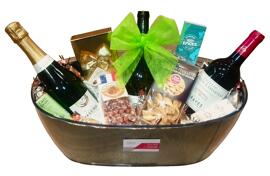 Food Gift Baskets Wine champagne Candy & Chocolate Crackers Pepper Sommellerie de France Bascharage