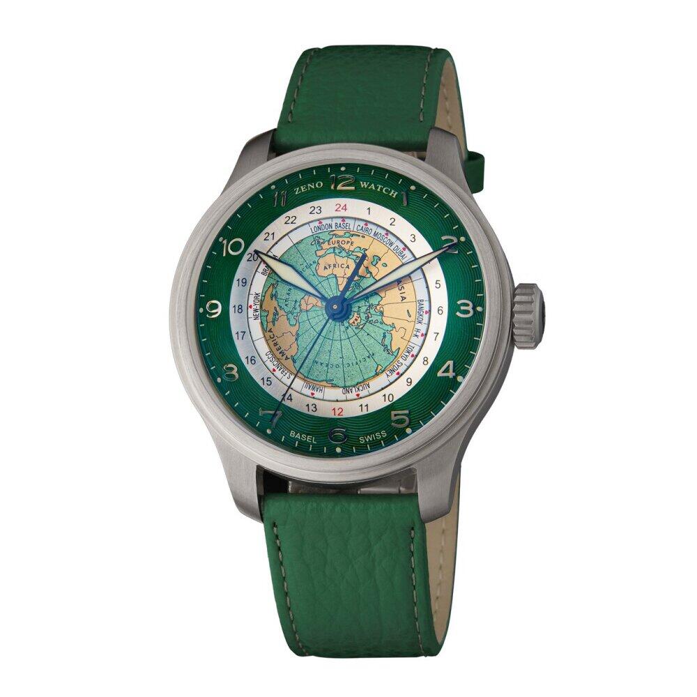 Zeno Watch Basel - 8563WT-S8 - Montre-bracelet - pour homme - Automatique - OS Polar Worldtimer