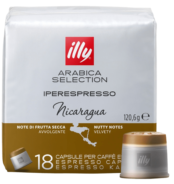 ILLY NICARAGUA ARABICA MACHINE CAPSULES ILLY 18pcs