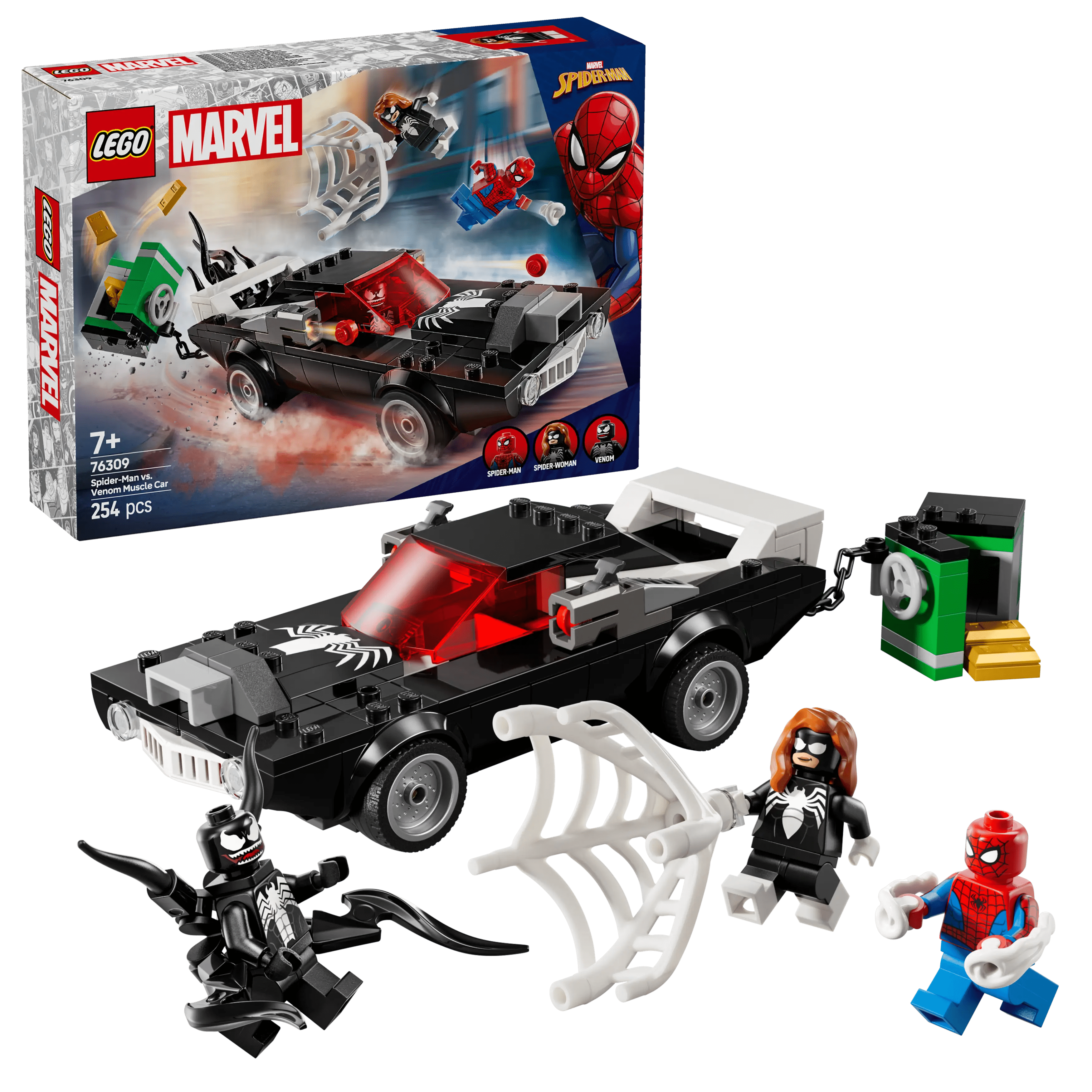 Spider-Man vs. Venom Muscle-Car (76309)
