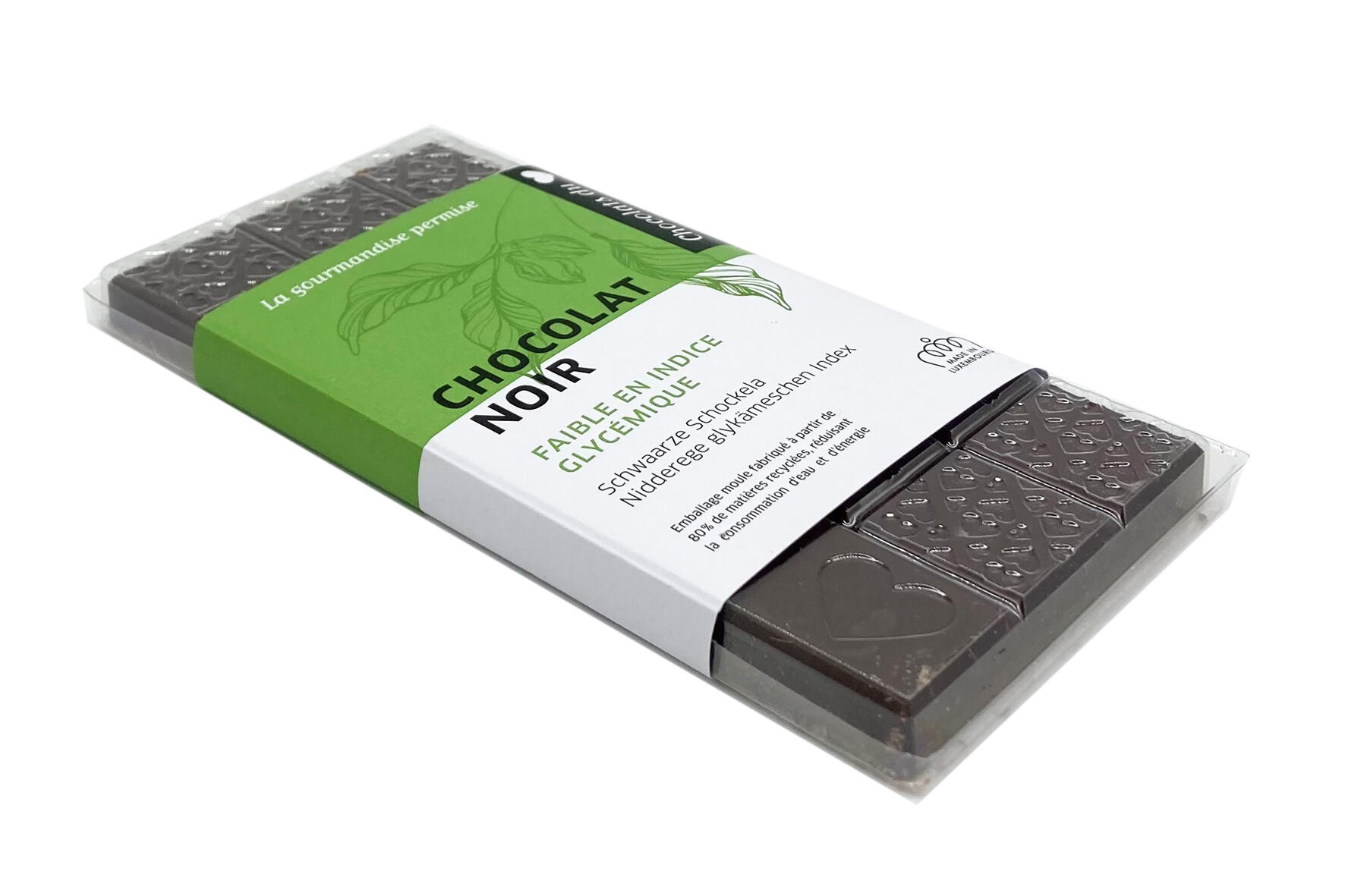 Chocolat noir, Faible en Indice Glycémique 100g