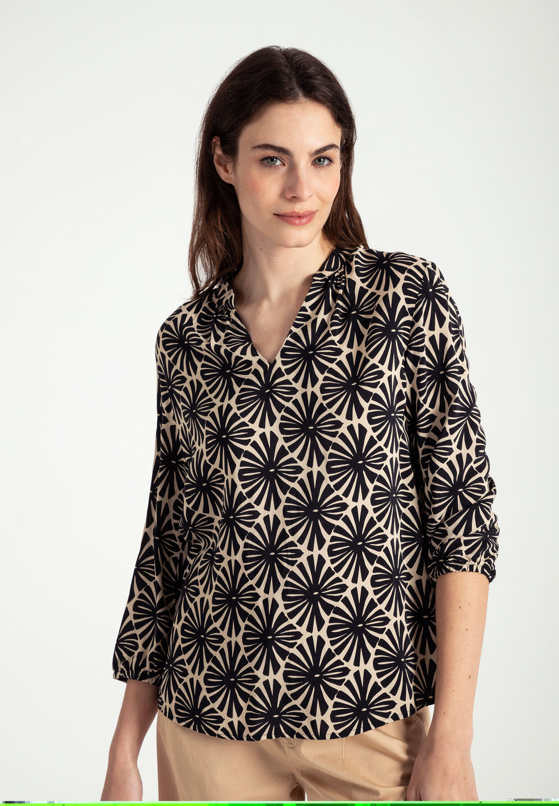 Blouse imprimée en Ecovero