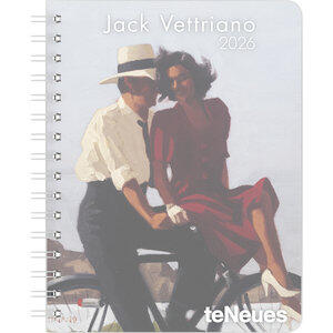 Vettriano, Jack: Jack Vettriano 2026 Diary, Maße (B/H): 16,5 x 21,5 cm, Buchkalender