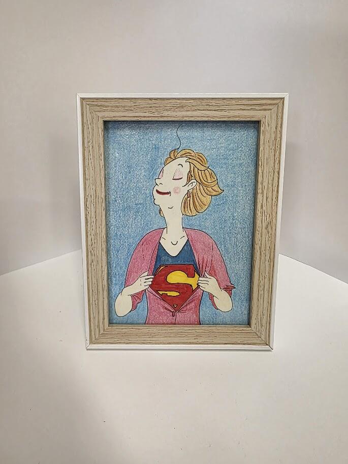 Bilderrahmen Superwomen