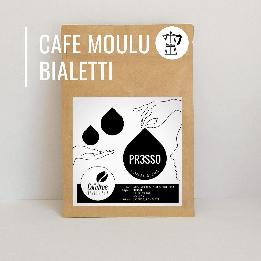 CafeTree Presso - CAFETREE BLEND, Moulu Bialetti, 250g