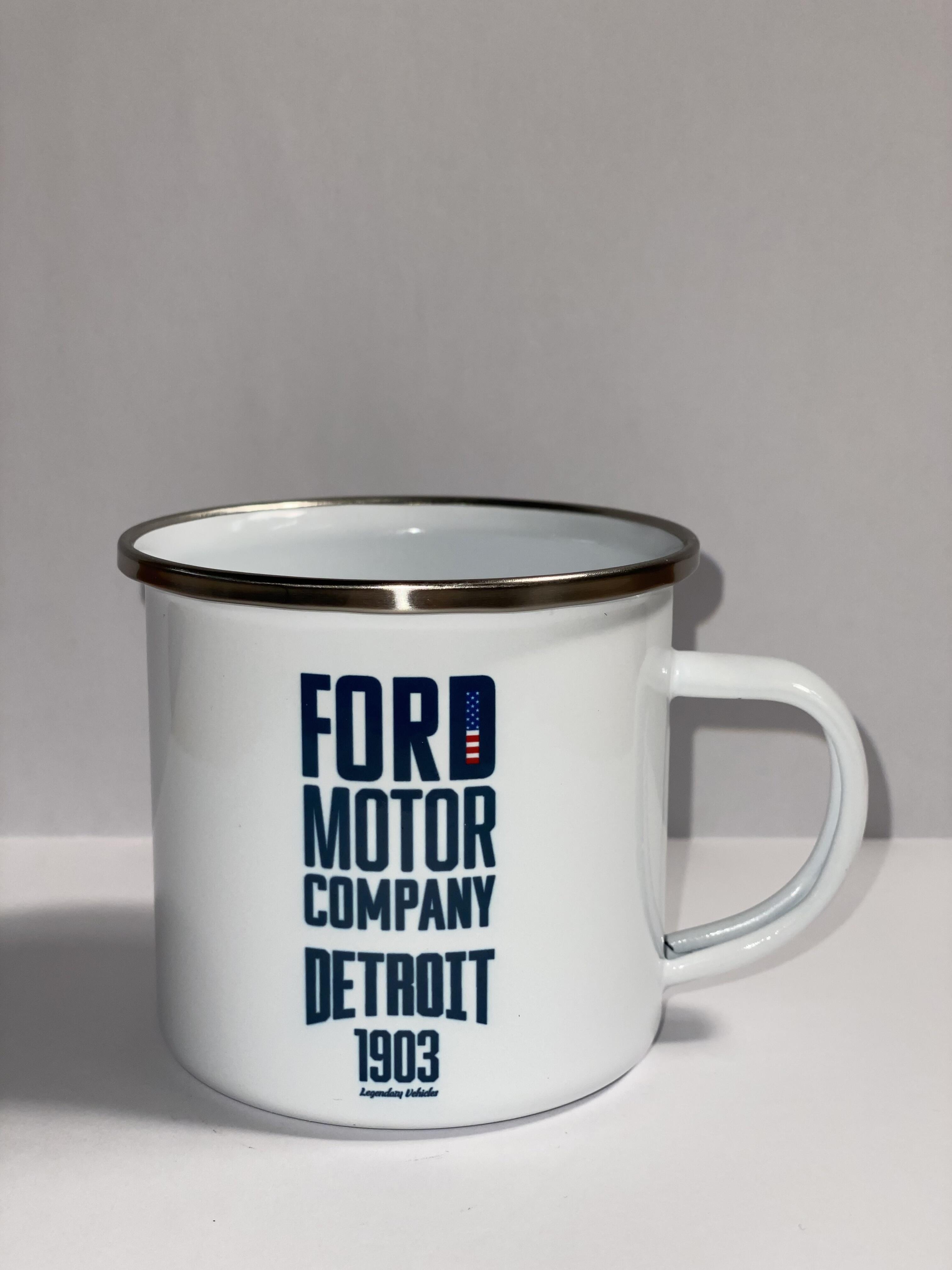 Ford Heritage enamel mug