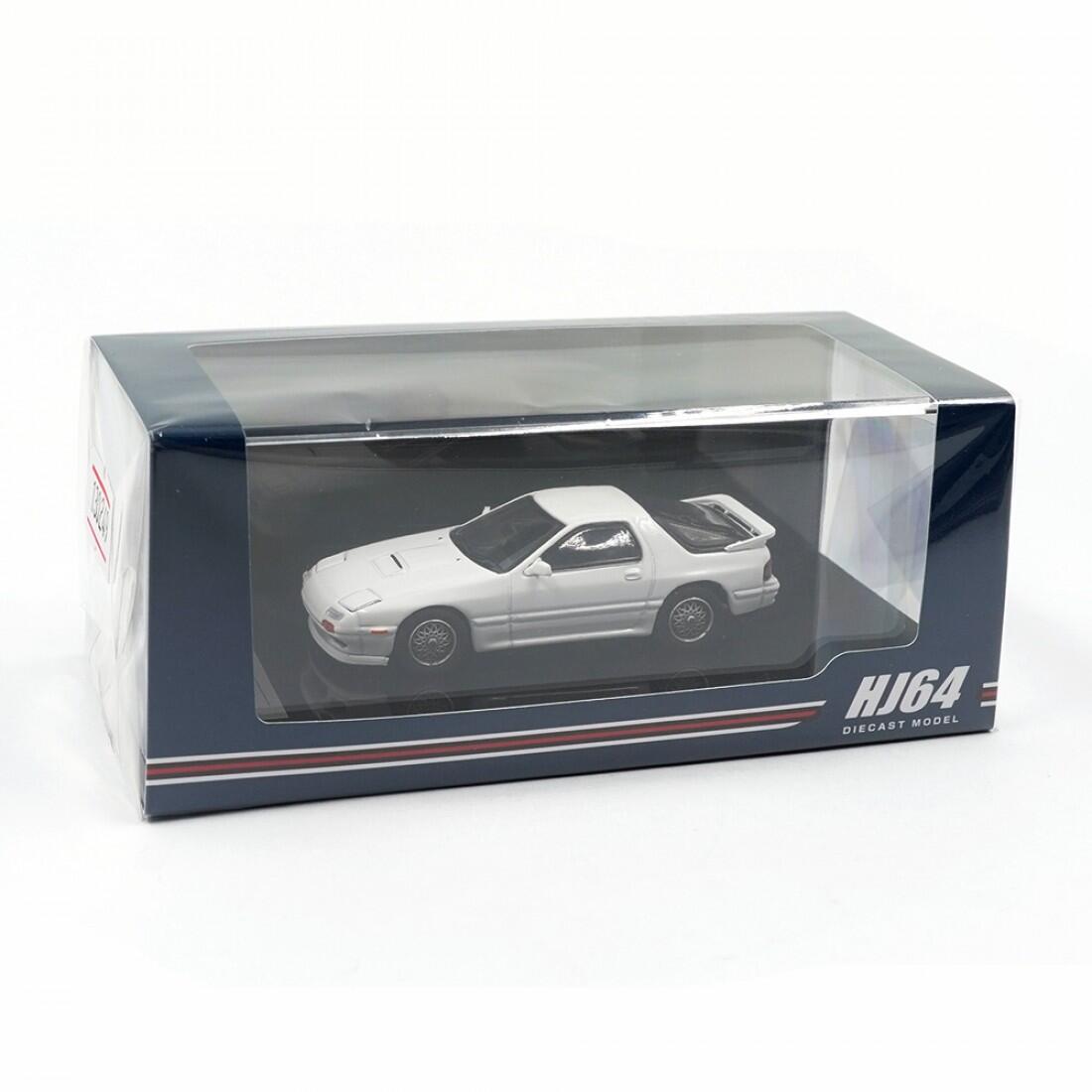 Hobby Japan - #HJ641043FW - Mazda RX-7 (FC3S) Infini - Crystal White - 1/64