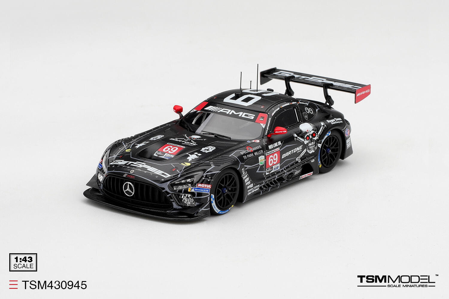 [Pre-Order Only] TSM Models - Mercedes-Benz AMG GT3 #69 - Getspeed - Daytona 24 Hours 2026 - #TSM430945 - 1/43