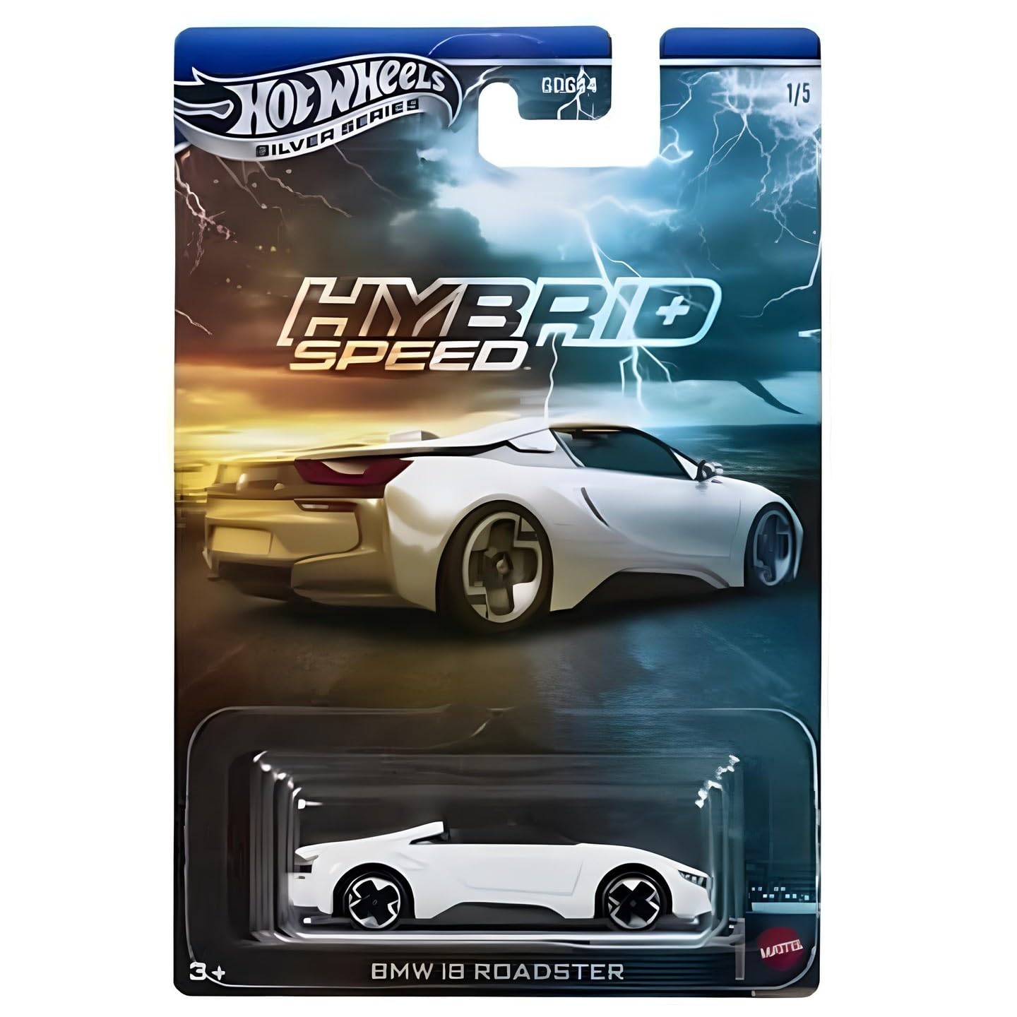 Hot Wheels - Silver Series - JDY87 JCB76 - BMW i8 Roadster - Hybrid Speed - 1/64