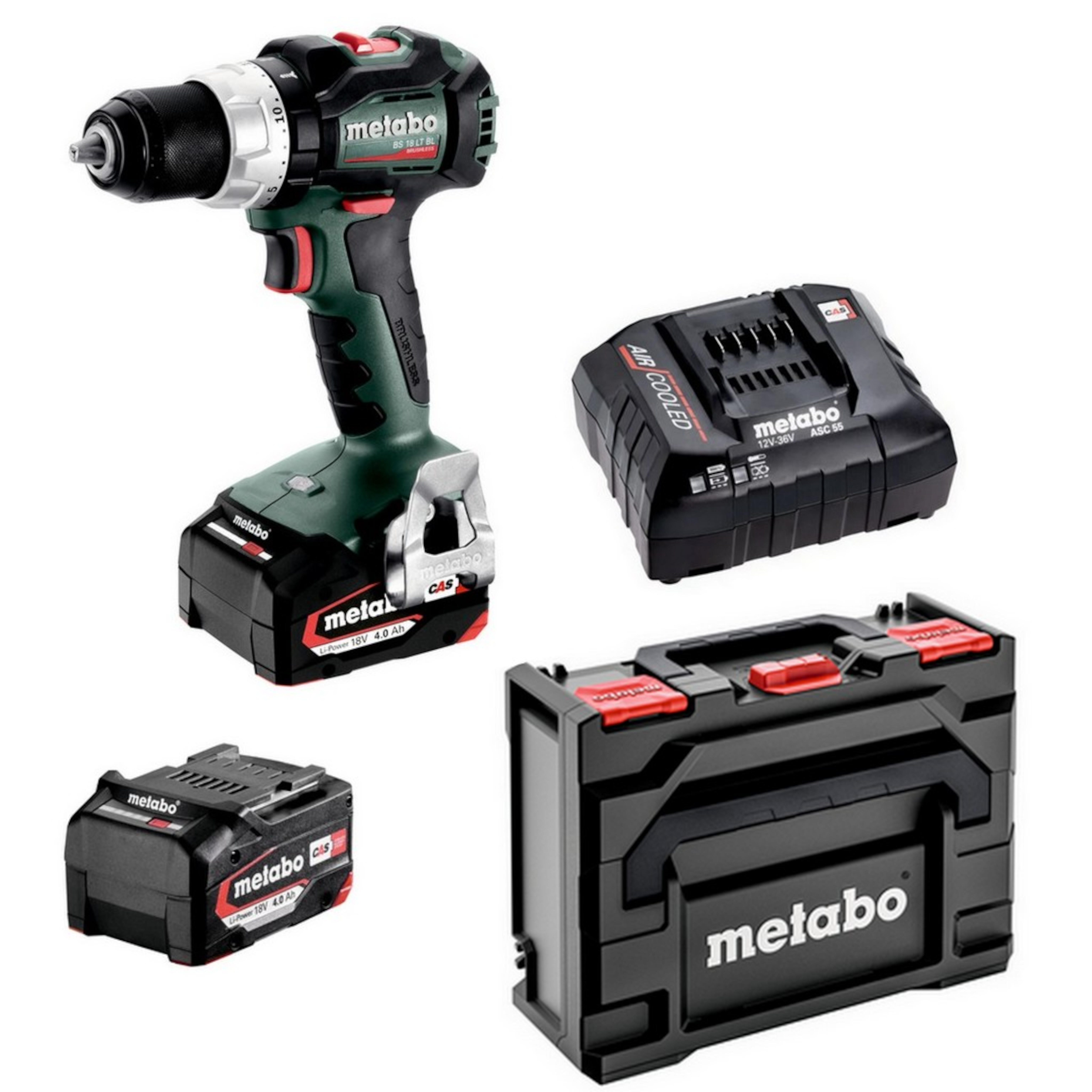 Metabo perceuse-visseuse sans fil BS 18 LT BL SE Black Edition + 3e batterie offerte
