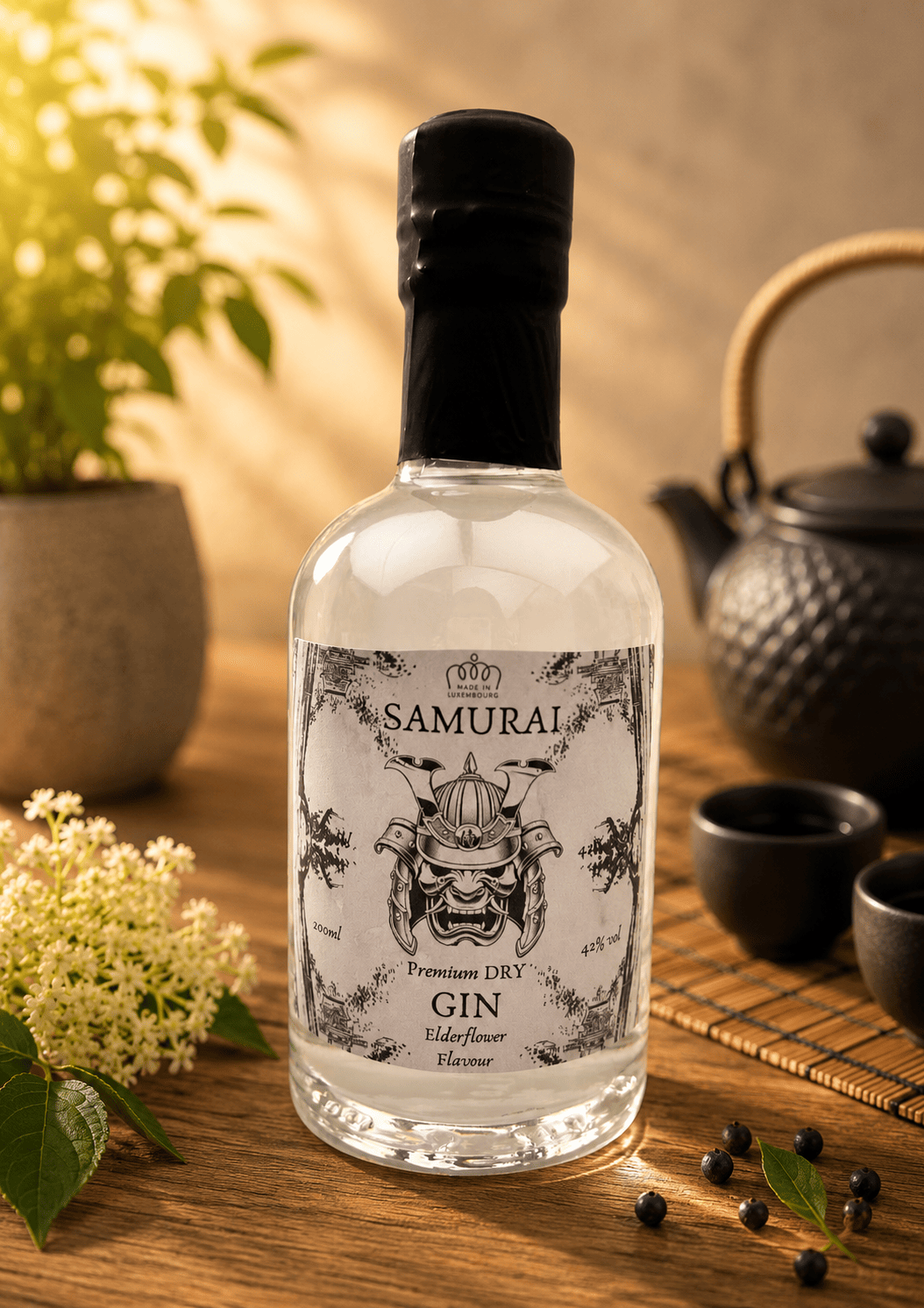 Gin Samurai 42% Nocturne 0,2 L