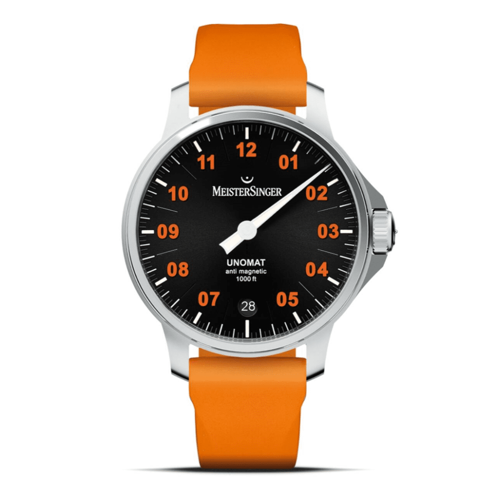 Meistersinger Unomat UN902OLU black-orange