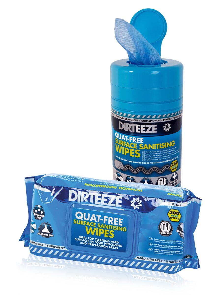 Dirteeze Disinfecting Surface Wipes alcohol free