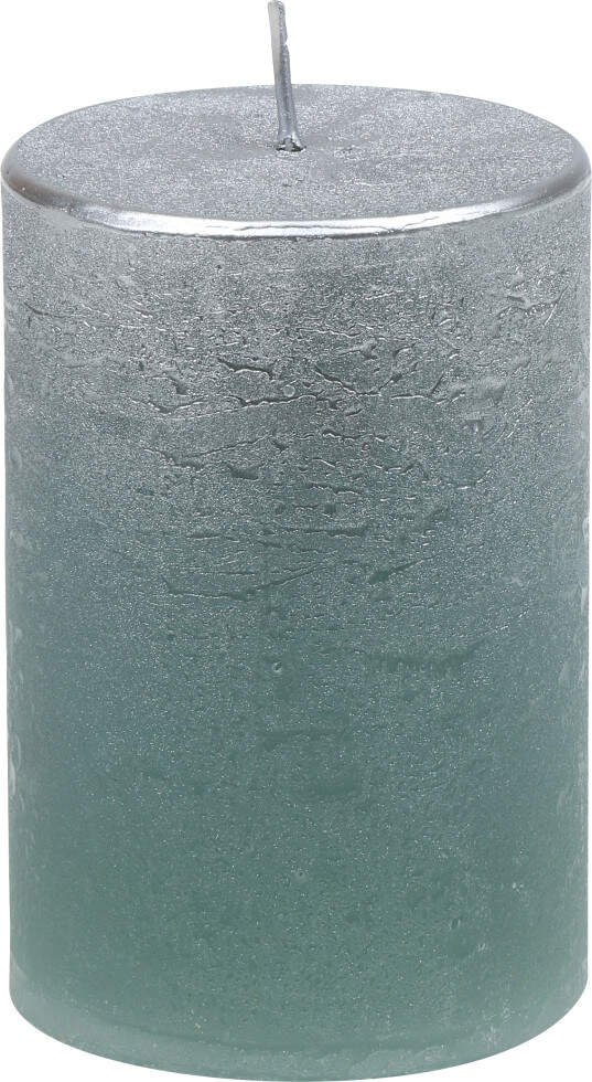 Steinhart Stumpenkerze Foggy Ø 6,8 x 10 cm salbei