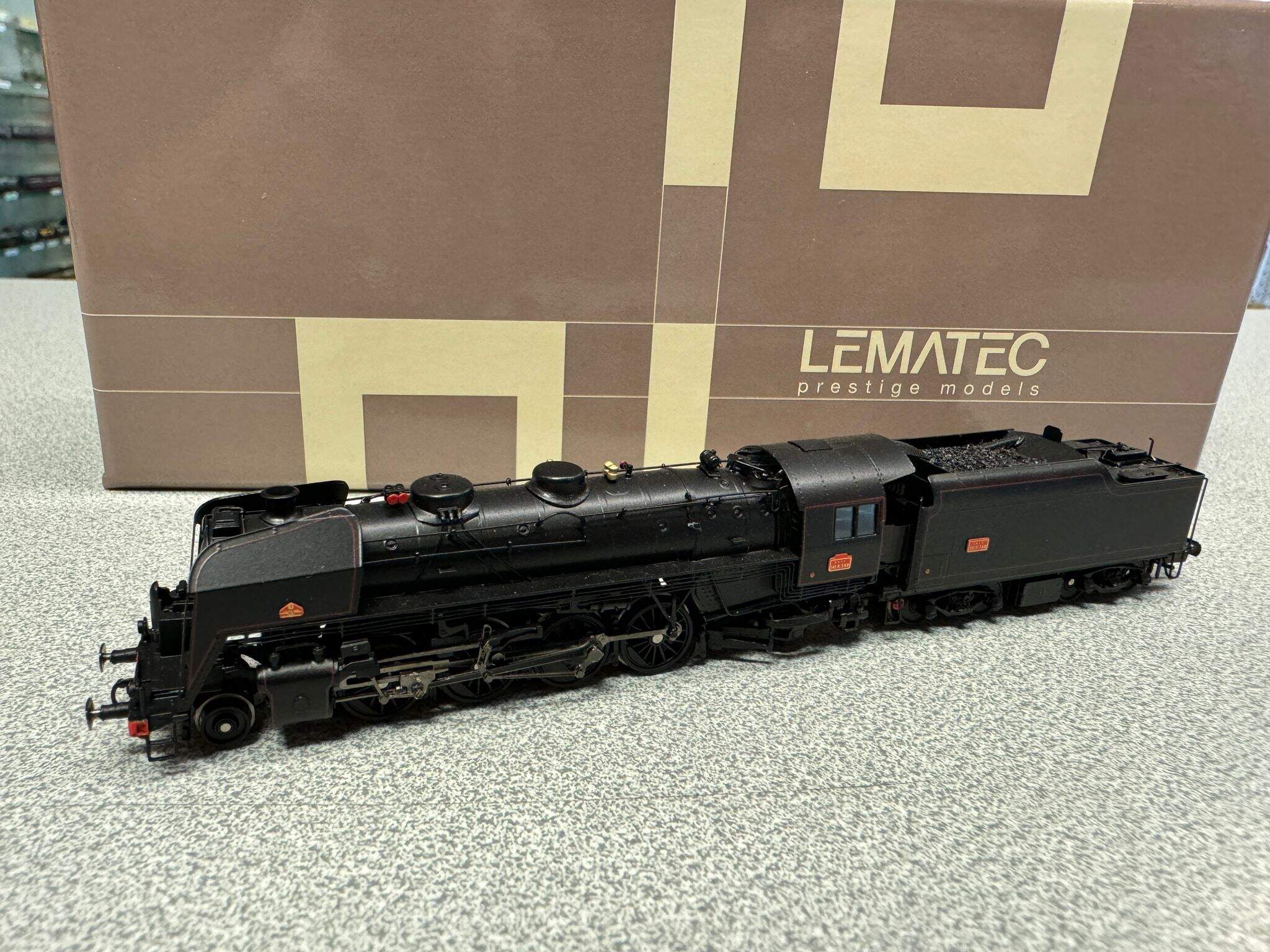 Lematec N-206/4 SNCF 141 R 568 charbon 1* Boxbock noir | Letzshop