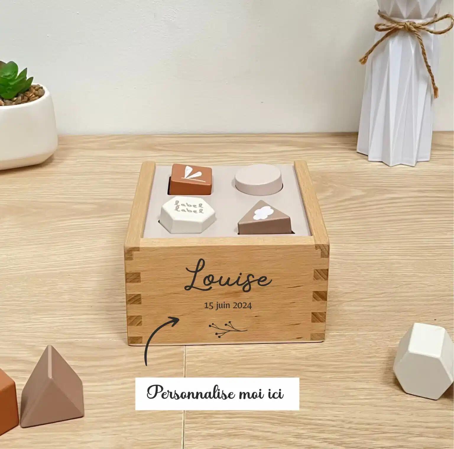 Boîte de tri personnalisée