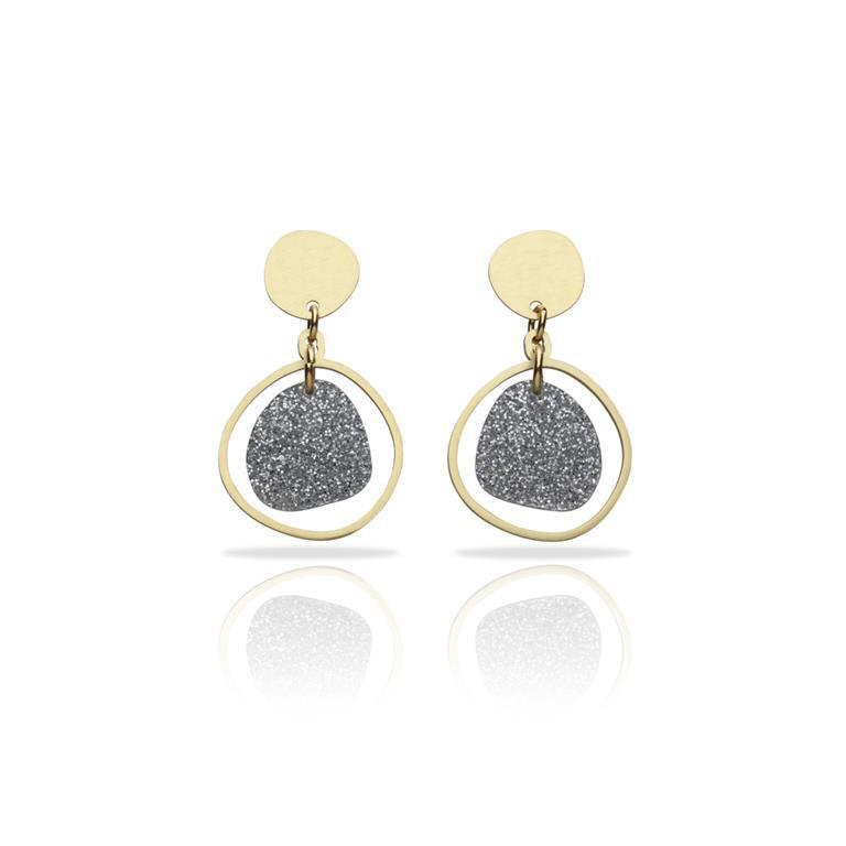 K-Lyo Glitter Earrings