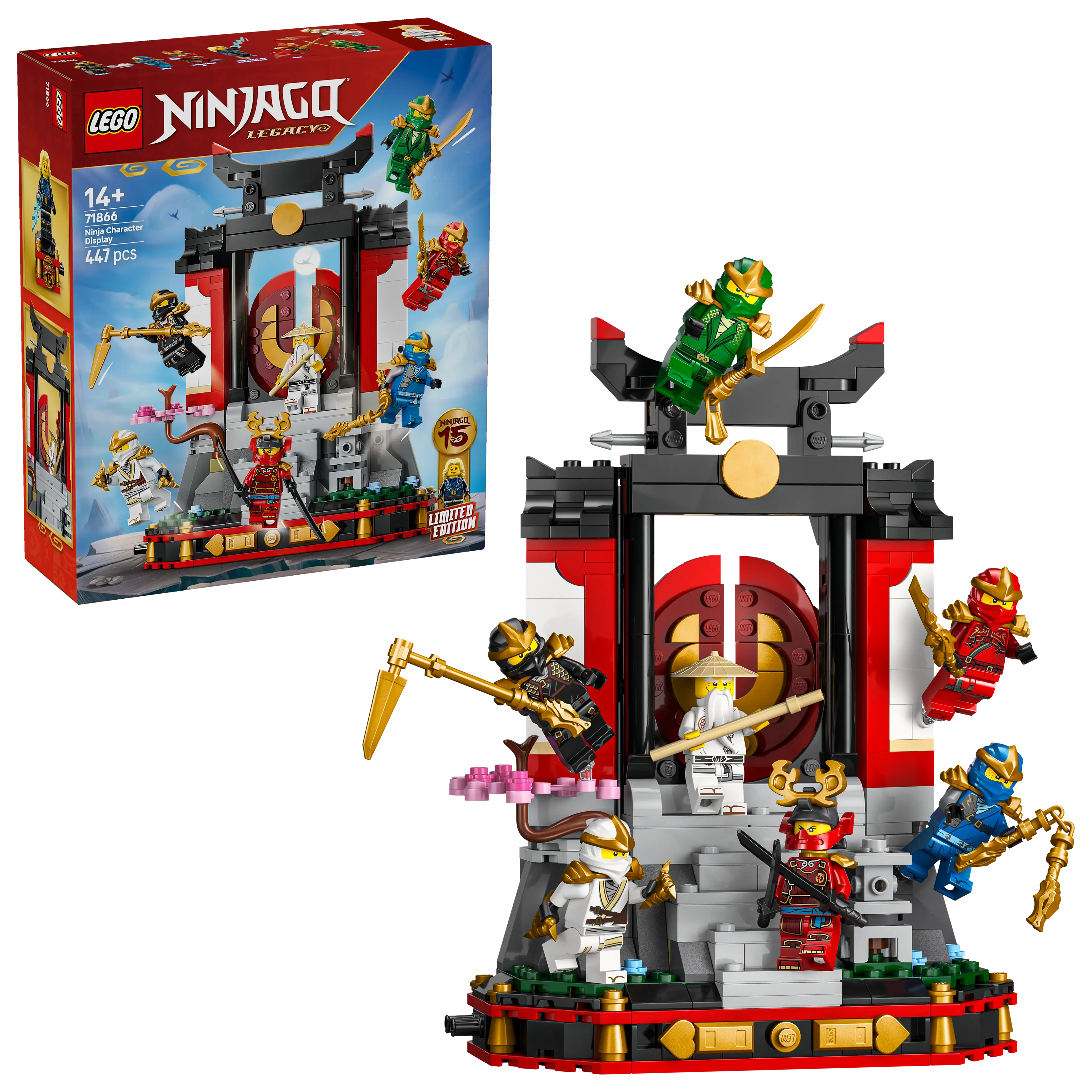 15-jähriges Jubiläum: Ninja-Charaktere zum Ausstellen (71866)