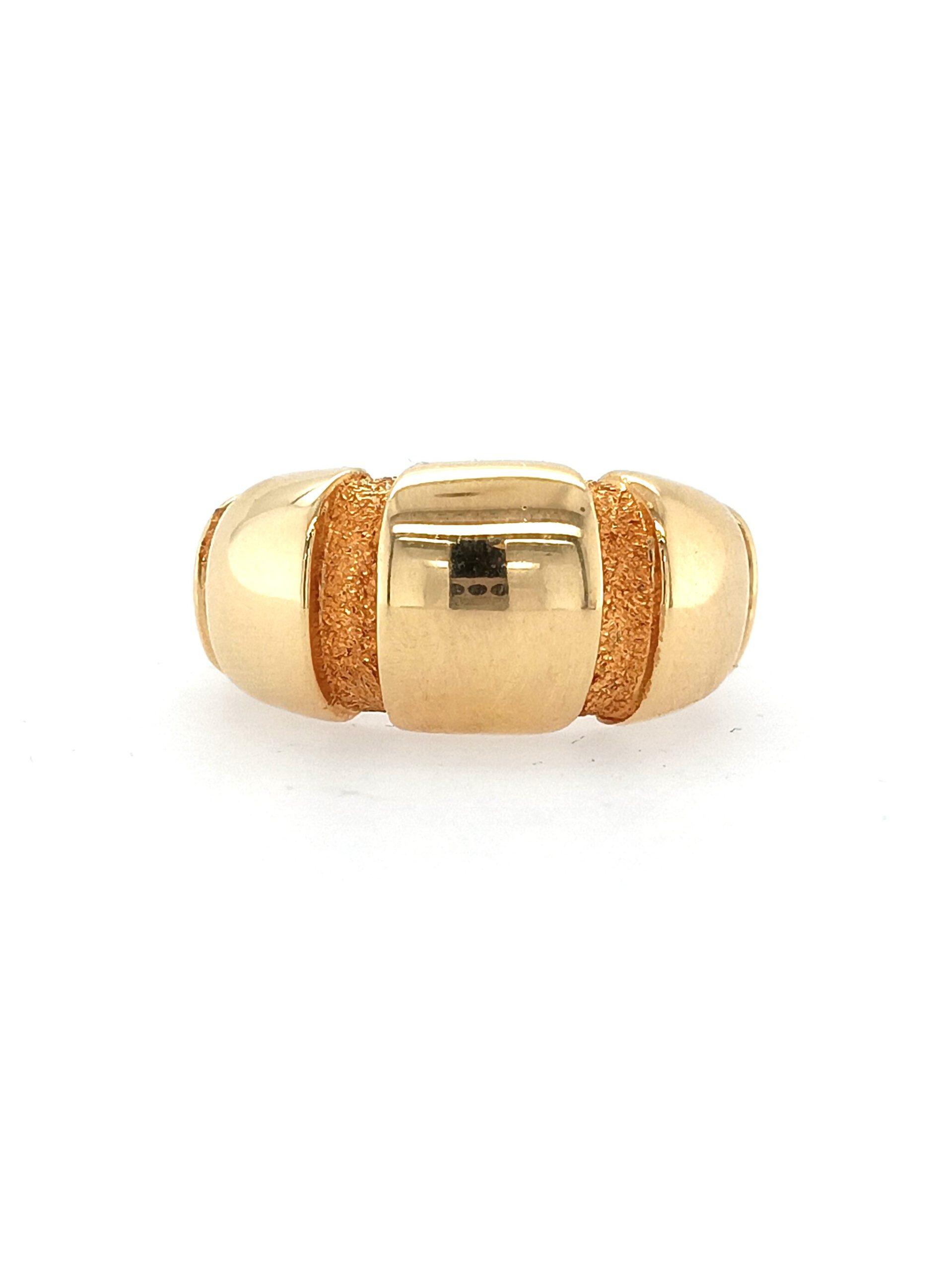Ring aus 18K Gelbgold