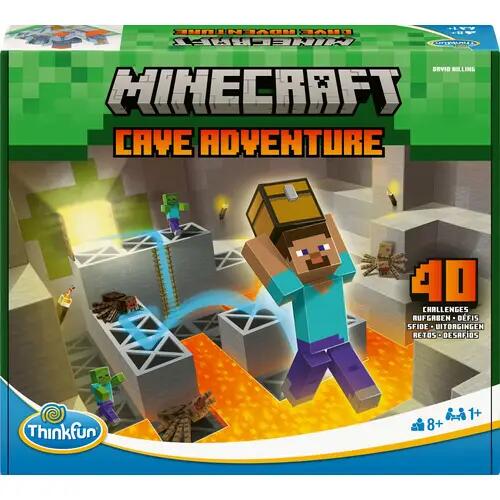 ThinkFun Minecraft Cave Adventure - Das spannende Logikspiel aus der Welt von Minecraft  - ab 8 Jahren