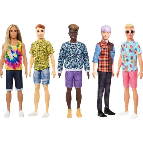 Mattel Barbie Fashionistas masculins triés
