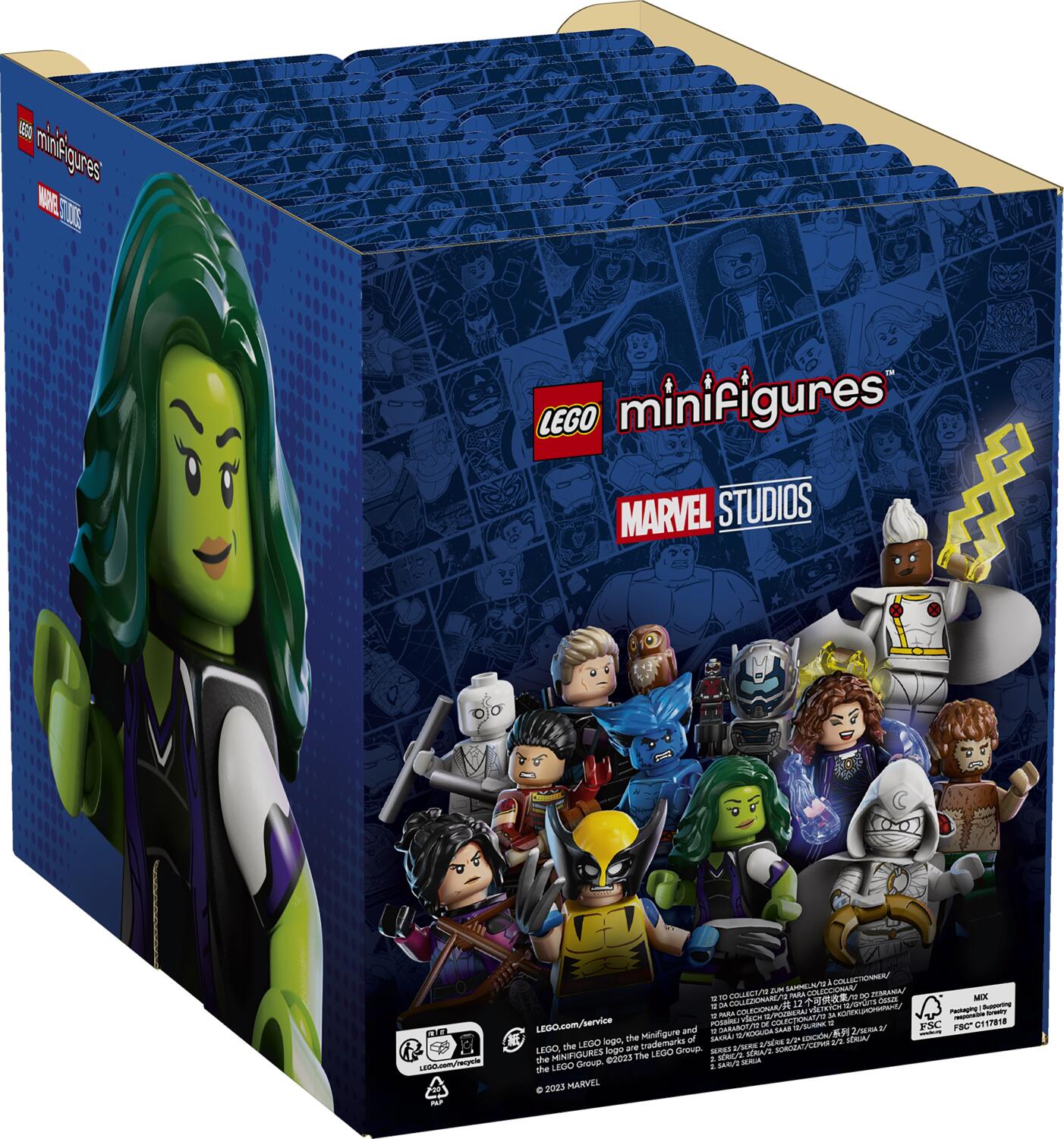 LEGO MARVEL STUDIOS Series 2 Collectible Minifigures 71039
