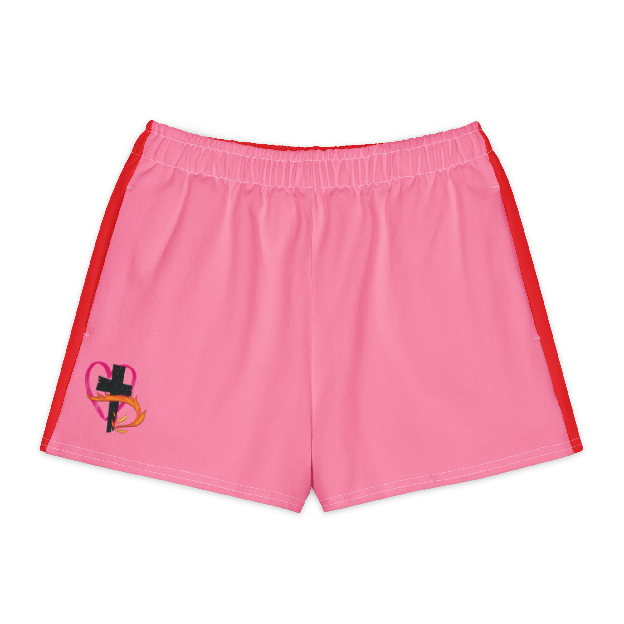 Hearts Afire Shorts de plage en coton: Cerises d'été