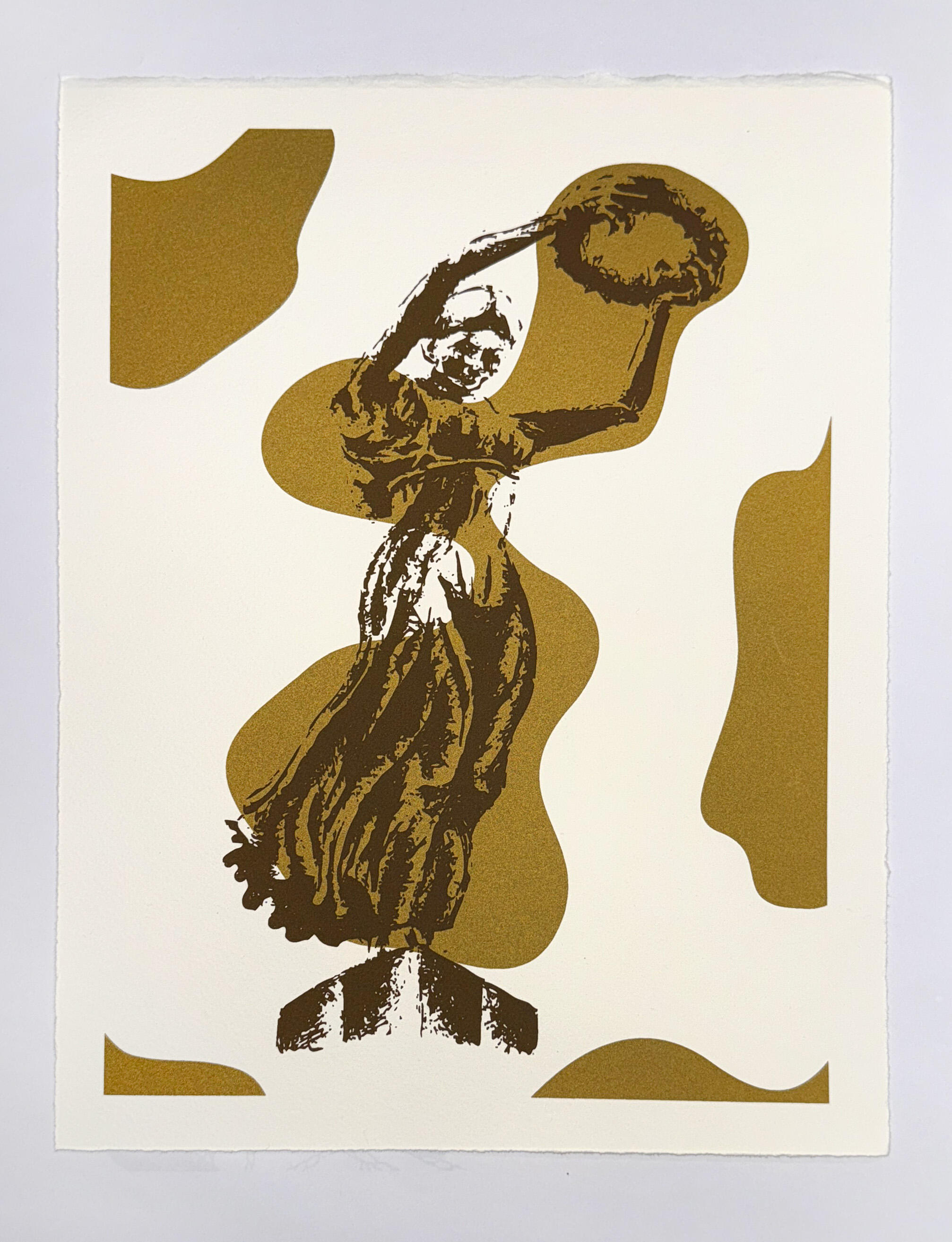 "Gëlle Fra" - Serigrafie, Kunstsiebdruck
