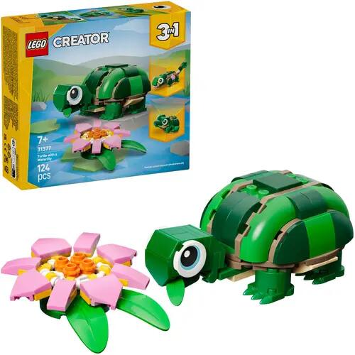 LEGO® Creator 31377 Tortue avec nénuphar